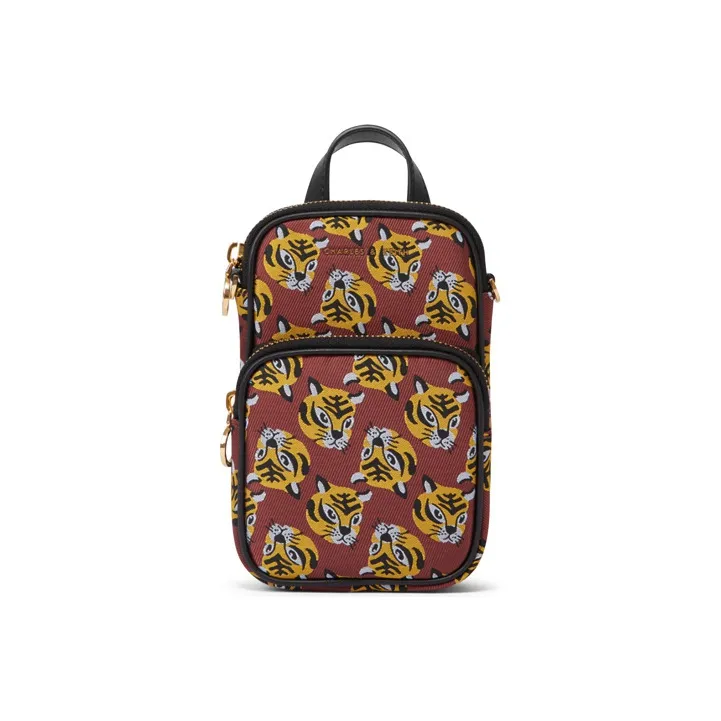 CHARLES&KEITH Fabric Camera Bag, One Shoulder Handbag Regular Women's Multicolor-4