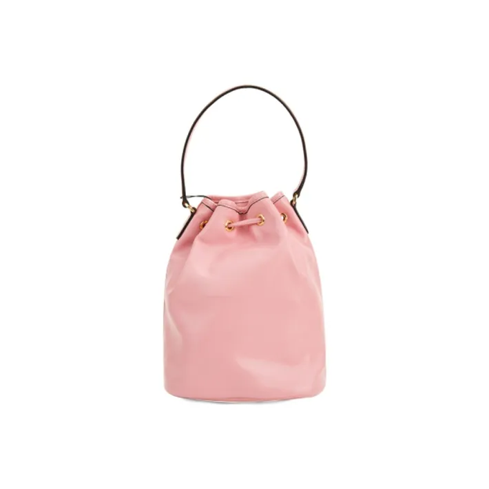 PRADA Cow Leather Shoulder Bag, Crossbody Bag, Handbag Small Size Women's Pink-2