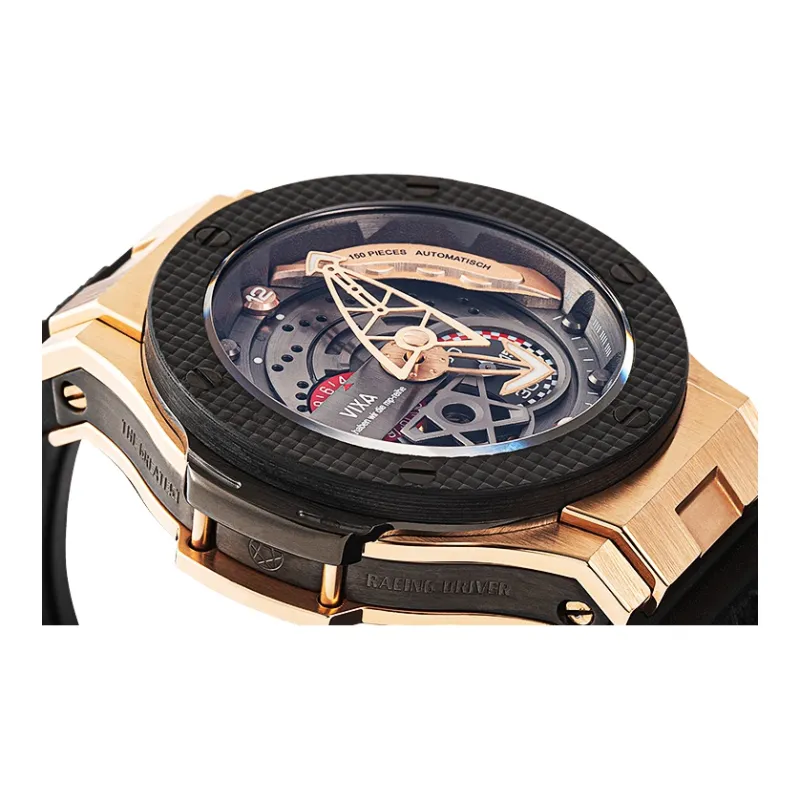 VIXA Racing Automatic Mechanical Movement Men's Watches Watch 43mm Cut-Out Dial VWMP241116-2-2