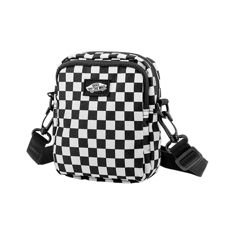 Vans Polyester Shoulder Bag Crossbody Bag Regular Unisex Black White-1