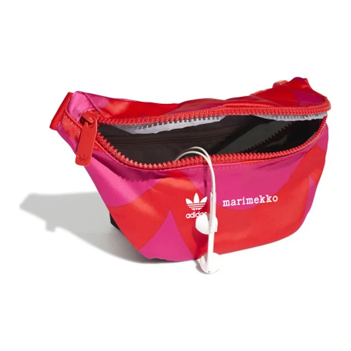 Adidas Originals ADIDAS X MARIMEKKO Collaboration Polyester Fanny Pack Sling Bag Crossbody Bag Regular Unisex Red-3