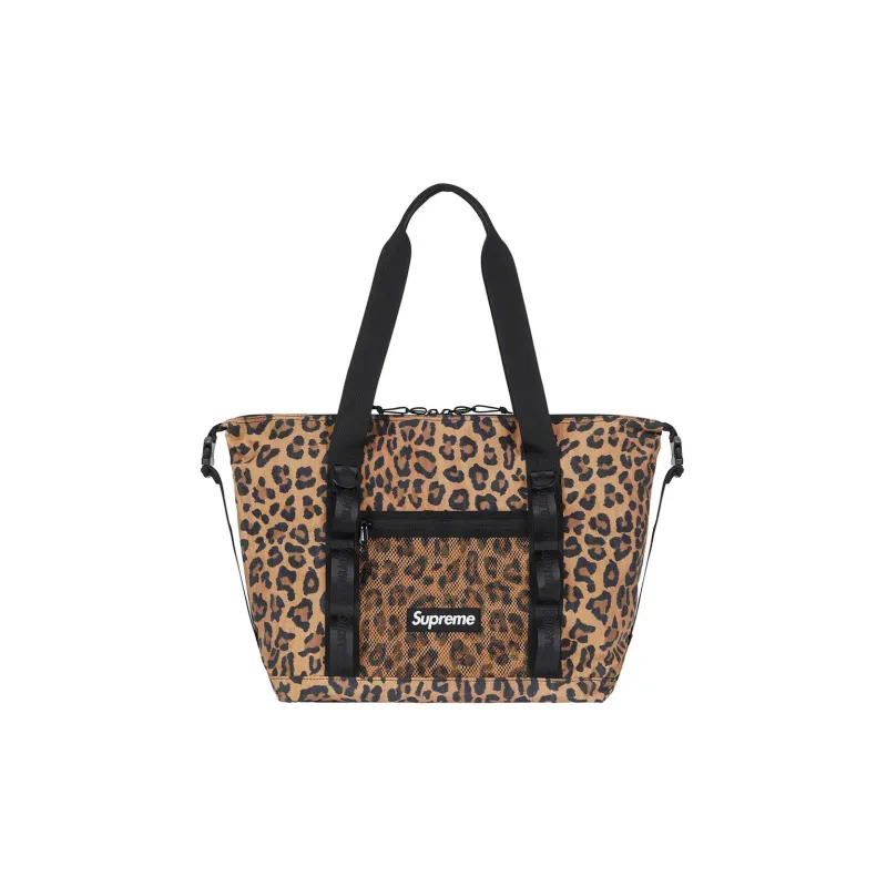 Supreme FW20 Leather Tote Bag, Shopping Bag, Handbag Tubas Unisex Multicolor-11