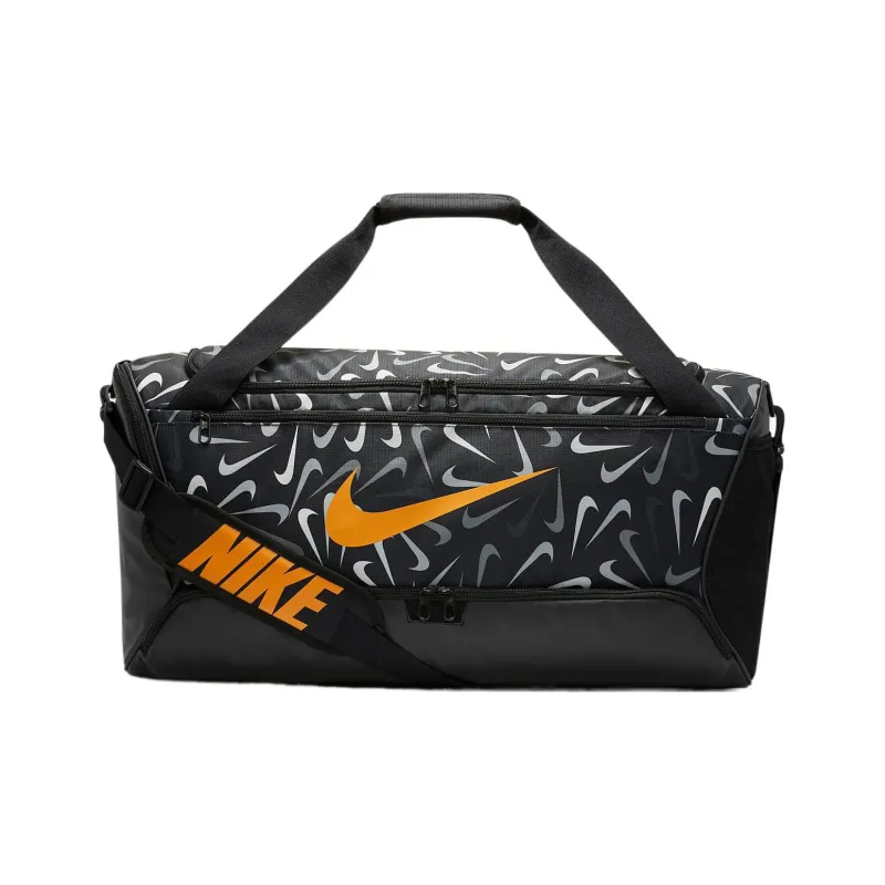 Nike Polyester Handbag Travel Bag Gym Bag Large Size Unisex Black-0