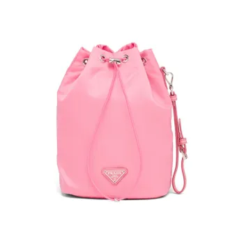 PRADA Nylon Makeup Bags Toiletry Bags Women's Begonia Pink