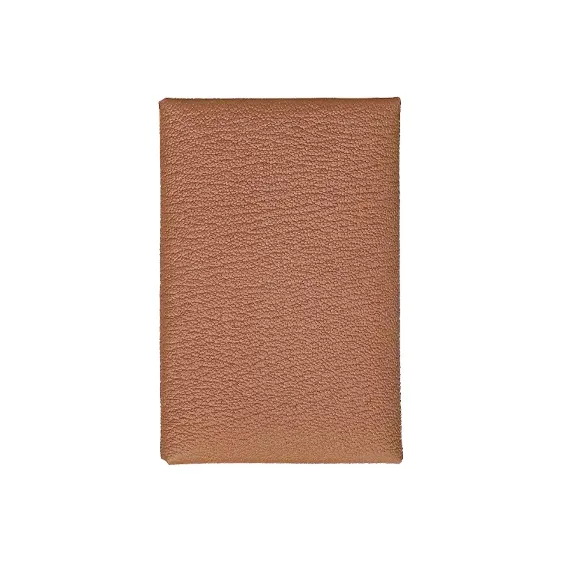 HERMES Calvi Silver Buckle Wallets Card Holders Regular Women's Quebracho/Mauve Sylvestre Ash Purple/Daylily Purple-0