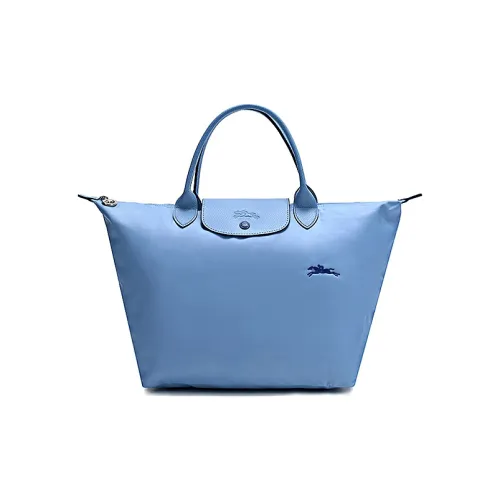 LONGCHAMP Le Pliage Canvas Crescent Moon Shoulder Bag Crossbody Bag Regular Womens Navy