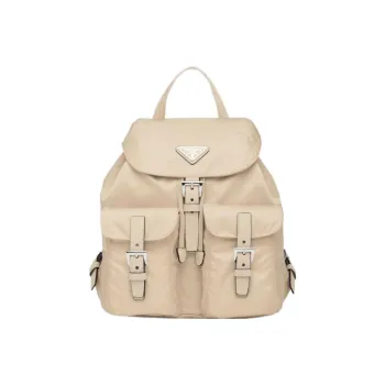 PRADA Re Nylon Recycled Nylon Backpack Small Size Women's Desert Yellow