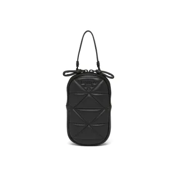 PRADA Spectrum Sheepskin Handbag Women's Black