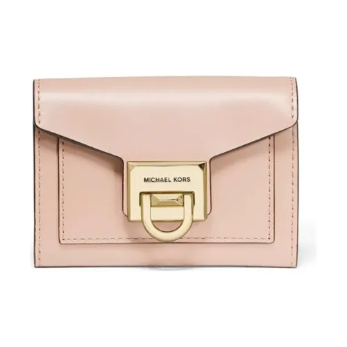 MICHAEL KORS Manhattan Leather Wallet Women's Pink