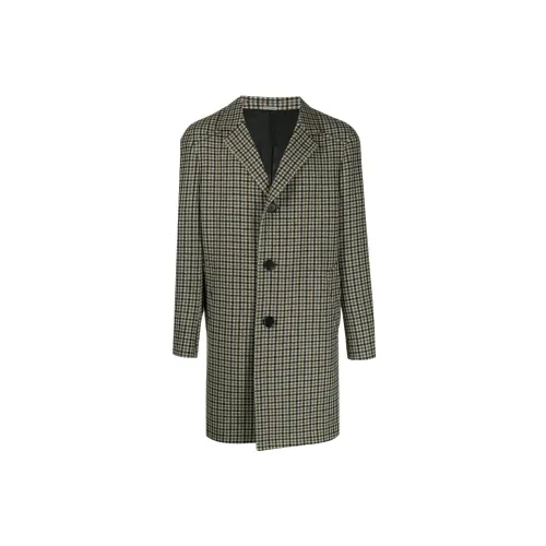 Lanvin Coats Men Brown