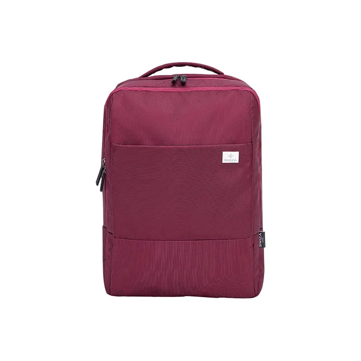 SWIZA Polyester Laptop Backpack Regular Men's Dark Blue-0