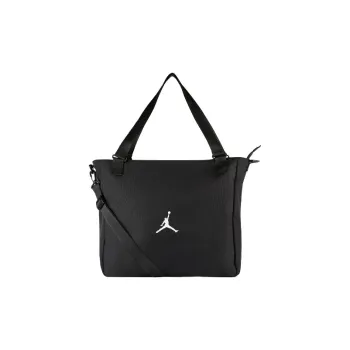 Jordan Canvas Tote Bag Shopping Bag Shoulder Bag Crossbody Bag Handbag Regular Unisex Black