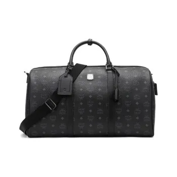 MCM Artificial Leather Travel Bag Handbag Unisex