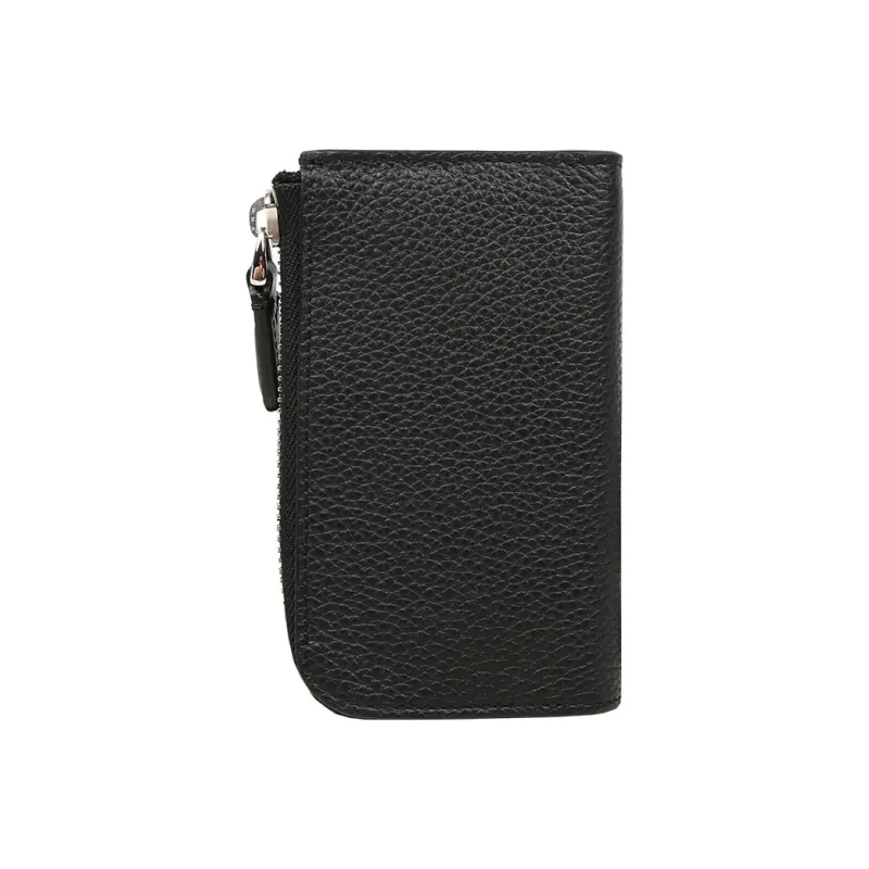 MONTBLANC Meisterstuck Cow Leather Clutch Key Pouch Men's Black-3