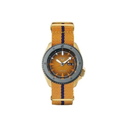 SEIKO X Boruto Mechanical Watch SBSA092 Yellow