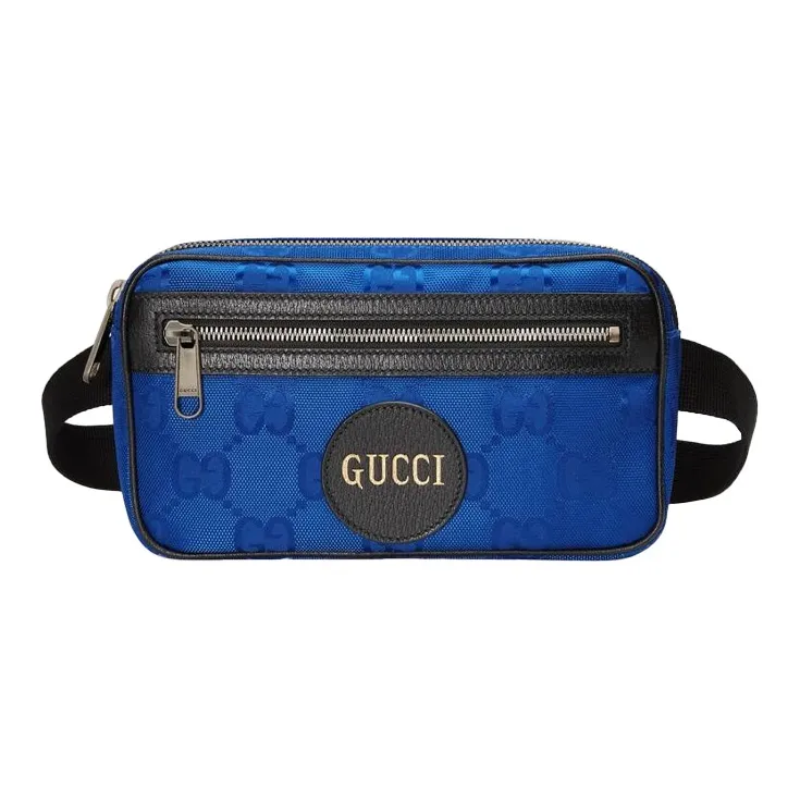 GUCCI Unisex Off The Grid Fanny Pack Blue-0