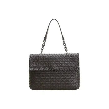 Bottega Veneta Cow Leather Handbag Women's Umber