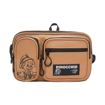 LiNing Disney Collaboration Sportlife Polyamide Shoulder Bag, Crossbody Bag Regular Unisex Dark Brown