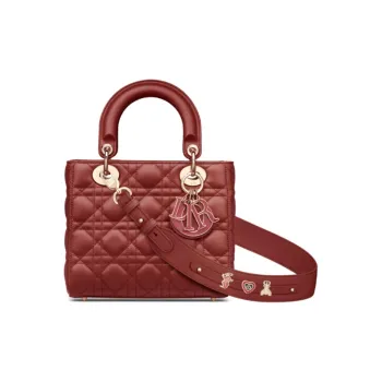 DIOR Lady Dior Women's Brick Red