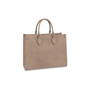 LOUIS VUITTON Onthego Empreinte Mm Turtledove