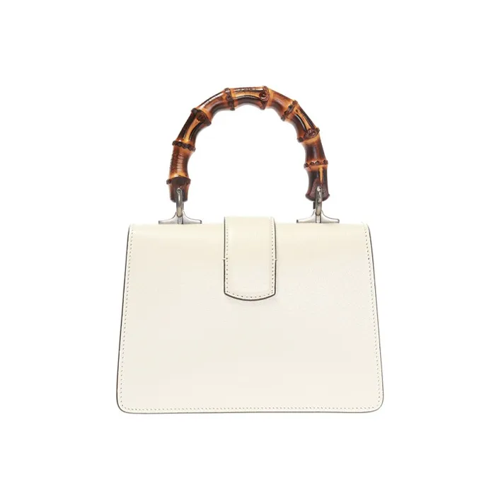 GUCCI Dionysus Leather Shoulder Bag Crossbody Bag Handbags Mini Women's White-2