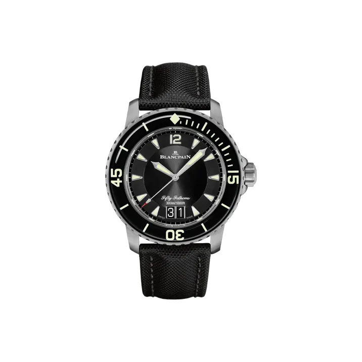 BLANCPAIN FIFTY FATHOMS Collection Automatic Mechanical Movement Men's Watches Watch 45mm Black Dial-0