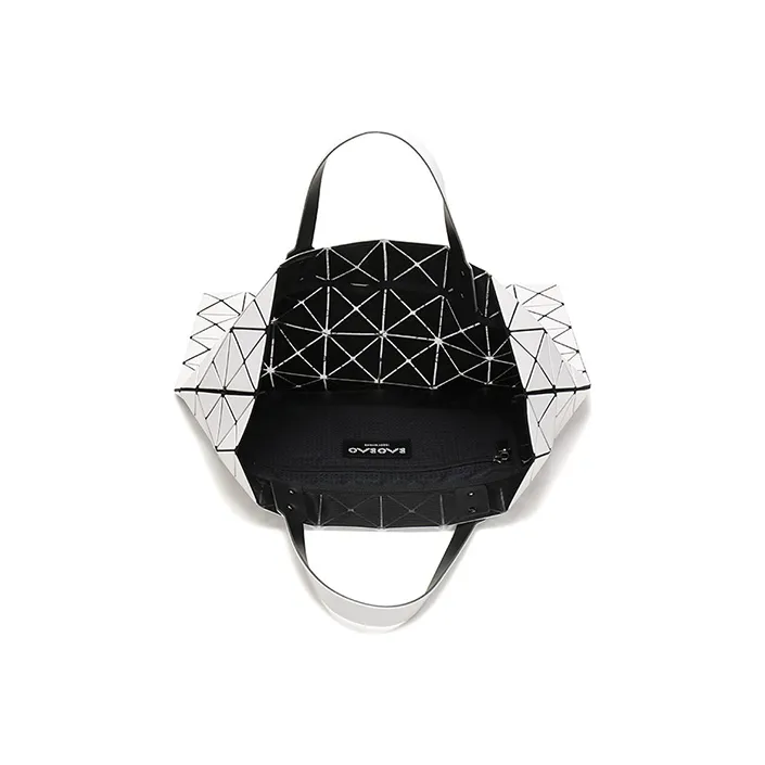 ISSEY MIYAKE PVC Portable Crossbody Bag Shoulder Bag Women's Light Gray/Charcoal Gray/Matte Black-2