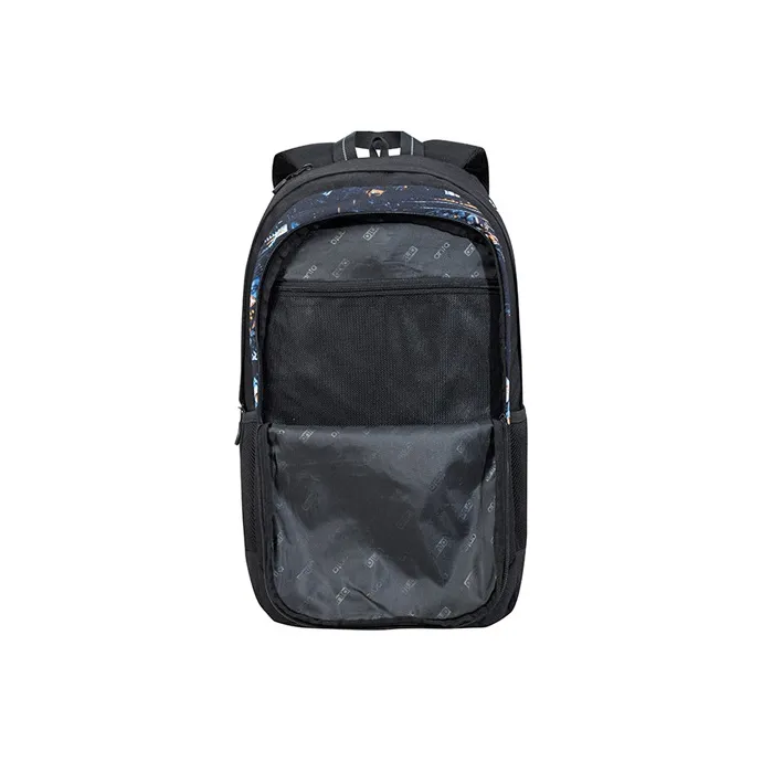 Anta PU Laptop Bag Travel Backpack Regular Unisex Black-3