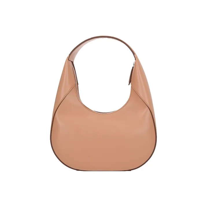 Stella McCartney PU Shoulder Bag, Crescent Bag, Tote, Shoulder Bag Women's Camel-2