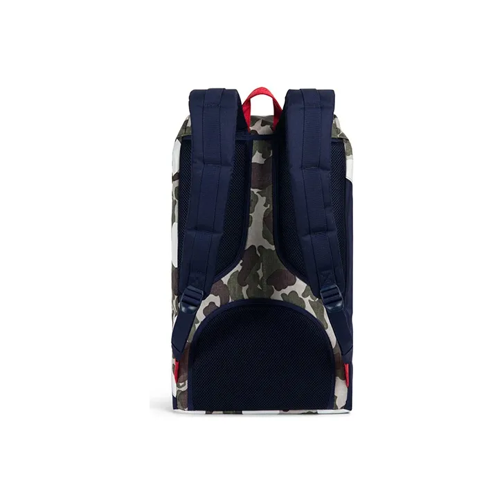 Herschel Polyester Backpack Large Size Unisex Green Bubble Camo Multicolor-2