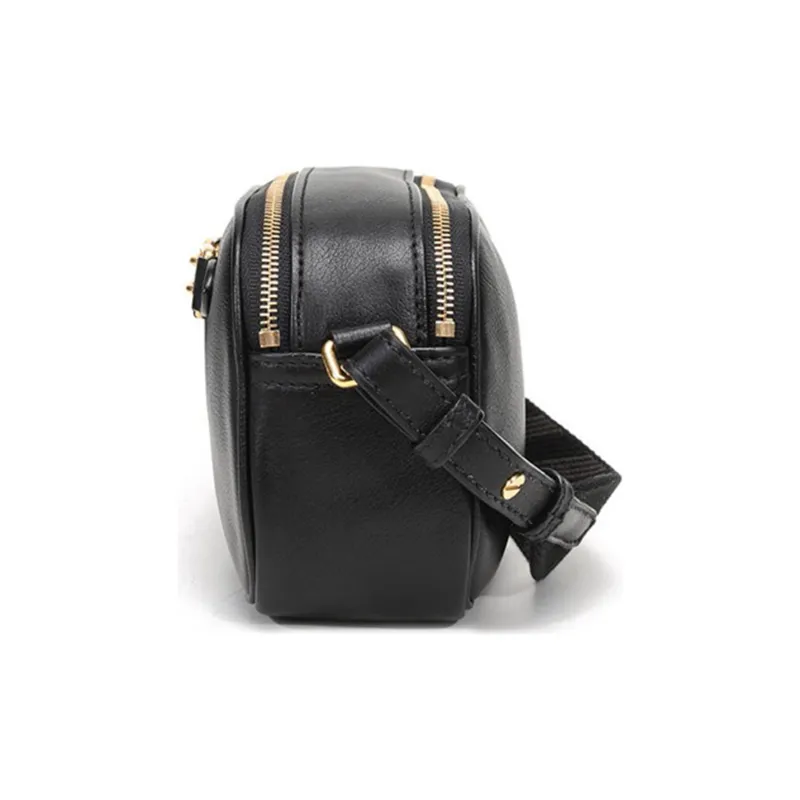 BALLY Vestige Cow Leather Camera Bag Shoulder Bag Crossbody Bag Women's Black-3