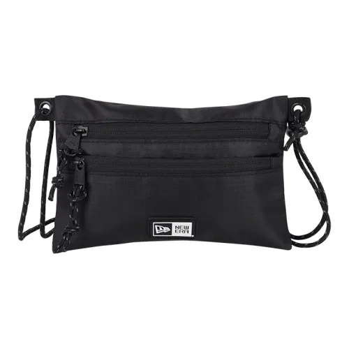 New Era Fabric Shoulder Bag, Crossbody Bag Regular Unisex Black