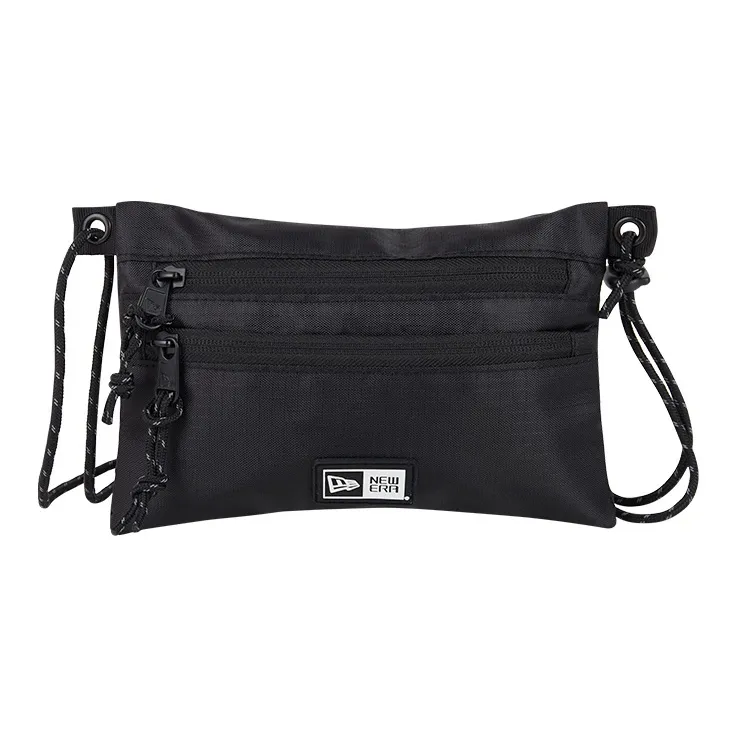 New Era Fabric Shoulder Bag, Crossbody Bag Regular Unisex Black-0