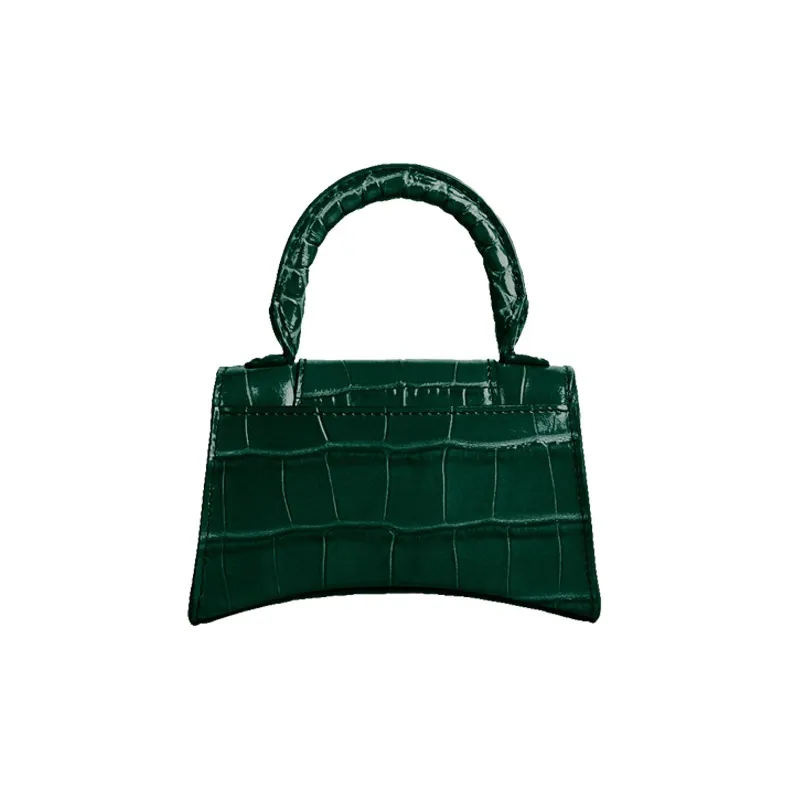 Balenciaga Cow Leather Crossbody Bag Mini Women's Green-2