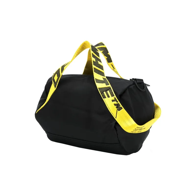 OFF-WHITE Polyamide One Shoulder Handbag Crossbody Bag Small Size Unisex Black-2