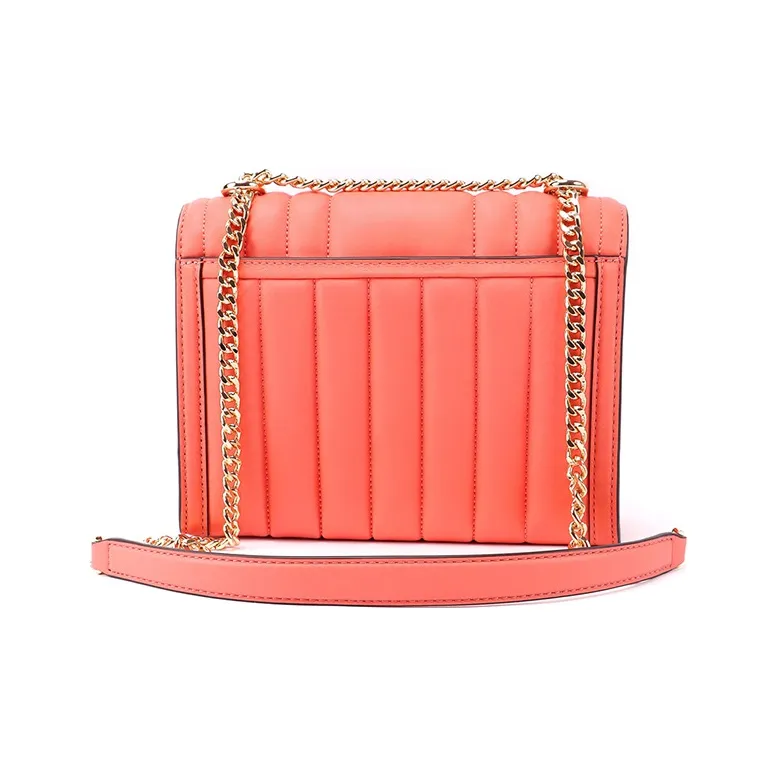 MICHAEL KORS Whitney Sheepskin Envelope Bag, Crossbody Bag, Shoulder Bag Women's Flesh Pink-4
