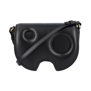 OFF WHITE Leather Card Holder Women's Black