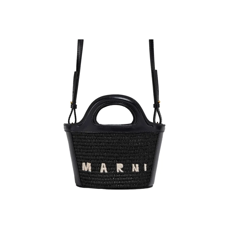 MARNI Tropicalia Interwoven Micro Tote Bag-1