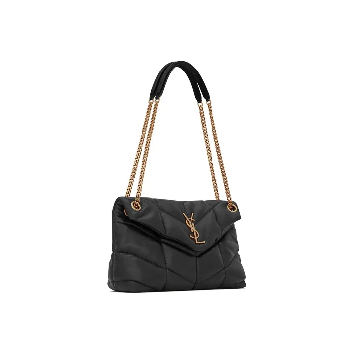 SAINT LAURENT Small Loulou Puffer Shoulder Bag-4