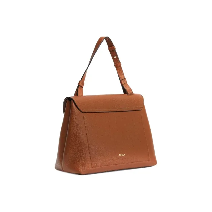 Furla Primula Leather Tote Handbag, Shoulder Bag Large Size Women's-1
