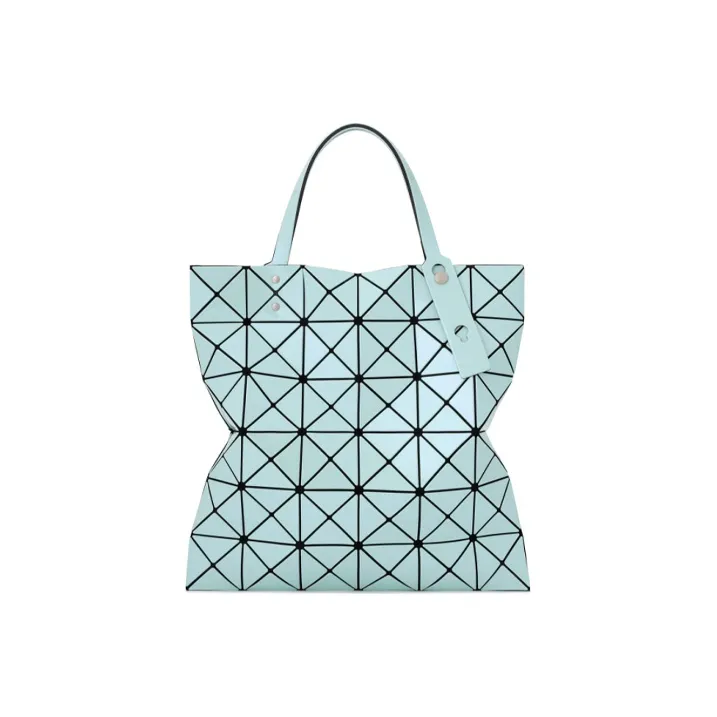 ISSEY MIYAKE Polyester Tote Bag, Shopping Bag, Laptop Bag, One Shoulder Handbag Women's Green-0