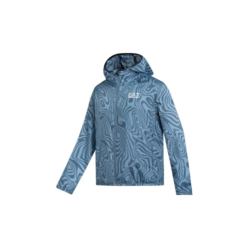 EMPORIO ARMANI EA7 SS22 Jackets Coats Men's Blue-2