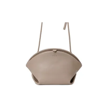 SUREN Cow Leather Dome Bag Shoulder Bag Crossbody Bag Women's