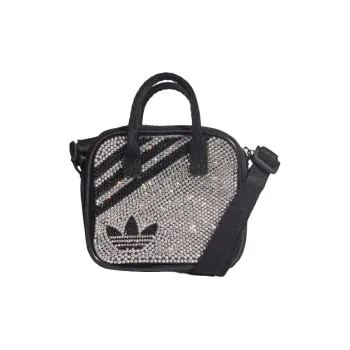 Adidas Polyester Handbag, Shoulder Bag, Crossbody Bag Mini Unisex Black