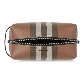Burberry Leather Wallets Clutches Men's Brown
