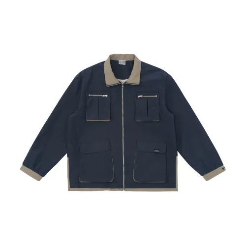 MostwantedLab Jacket Unisex Navy Blue