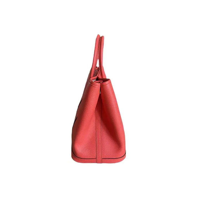 HERMES Epsom Calfskin Handbag Women's 0E Rose Texas Texas Pink-1