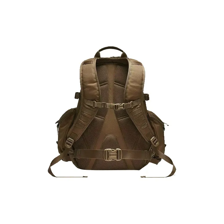 Nike Polyester Backpack Regular Unisex Army Green-2