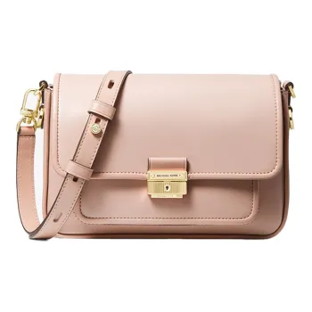 MICHAEL KORS Bradshaw Leather Envelope Bag Shoulder Bag Crossbody Bag Medium Size Women's Ballet Pink