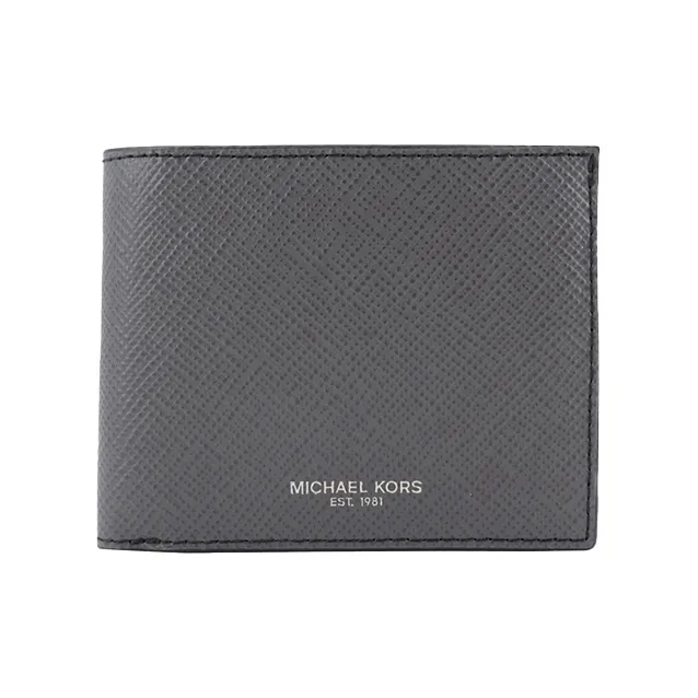 MICHAEL KORS MICHAEL KORS Handbag Collection Harrison Leather Wallet Men's Gray-0